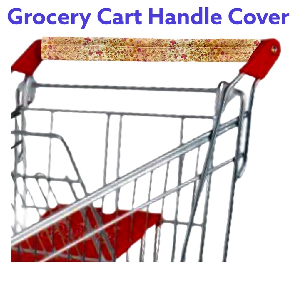 NEW - Grocery Cart Handle Cover - Handmade